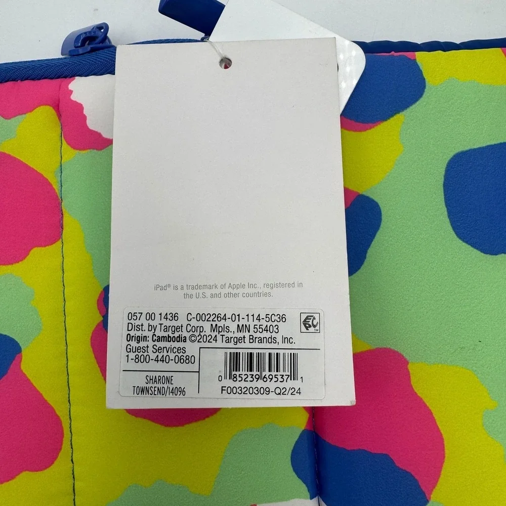 Heyday‎ Artist Series iPad 3rd Gen Tablet Sleeve NIB Sharone Townsend